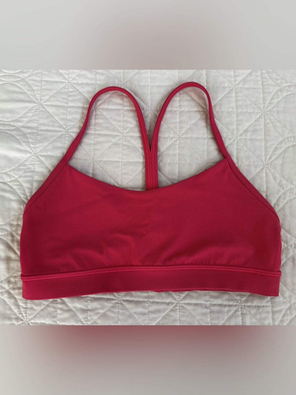 Lululemon Flow Y Bra Bright Pink